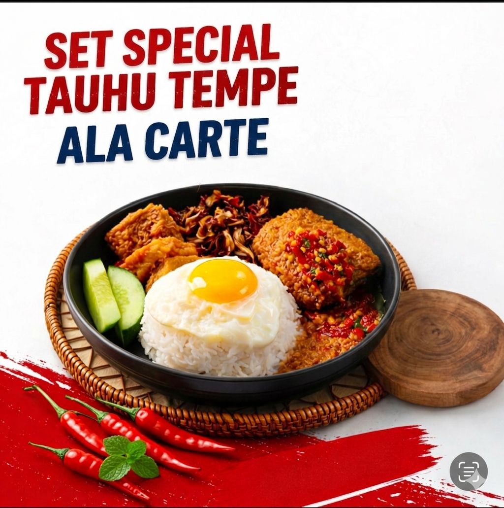 Set Biasa Tauhu Tempe